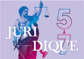 Statue du droit. Texte : 5 à 7 juridique - 13 mars